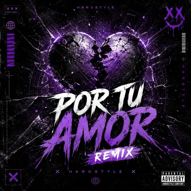 Por Tu Amor Hardstyle by Leo Yaher - Hardstyle cover art