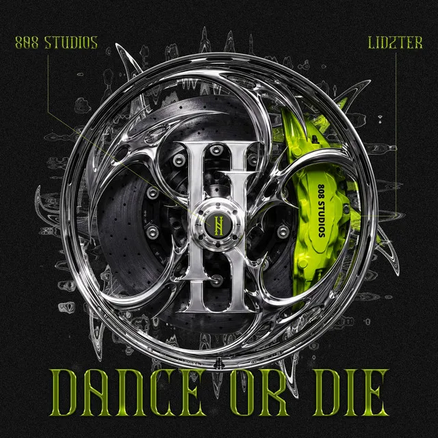 DANCE OR DIE by LIDZTER - Techno cover art
