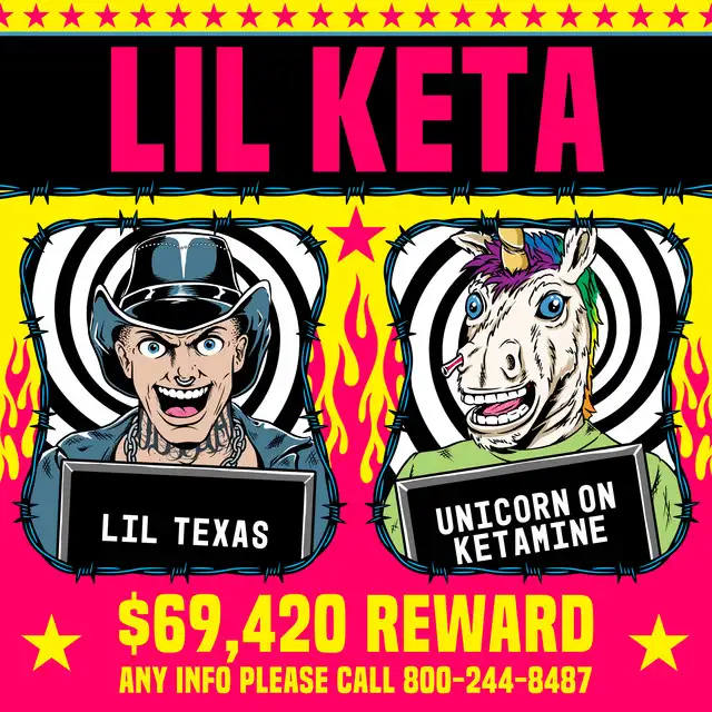 LIL KETA by Lil Texas, Unicorn On Ketamine - Uptempo cover art