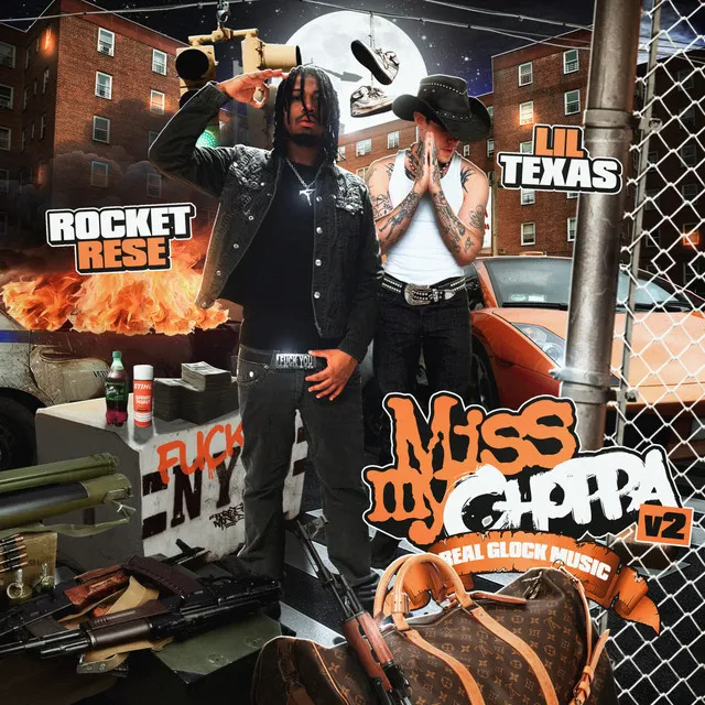 MISS MY CHOPPA V2 by Lil Texas, Rocket Rese - Uptempo cover art