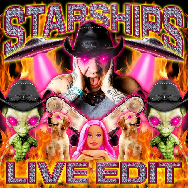 Starships - Live Edit by Lil Texas - Uptempo cover art
