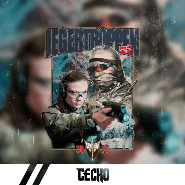 Jegertroppen 2020 by Lille Safari, Tribus, Gecko - Hardstyle cover art