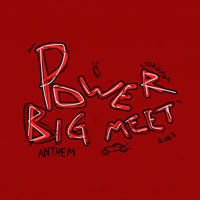 Power Big Meet 2023 (Anthem) by Lille Safari - Hardstyle cover art