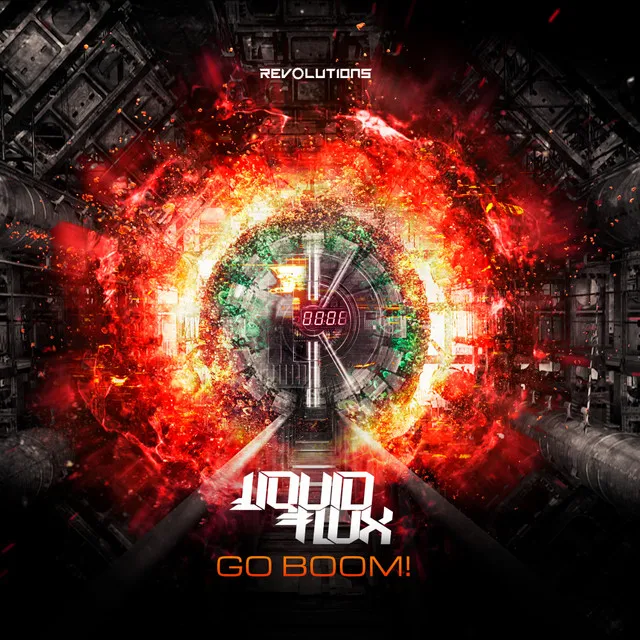 Go Boom! by LiquidFlux - Hardstyle cover art
