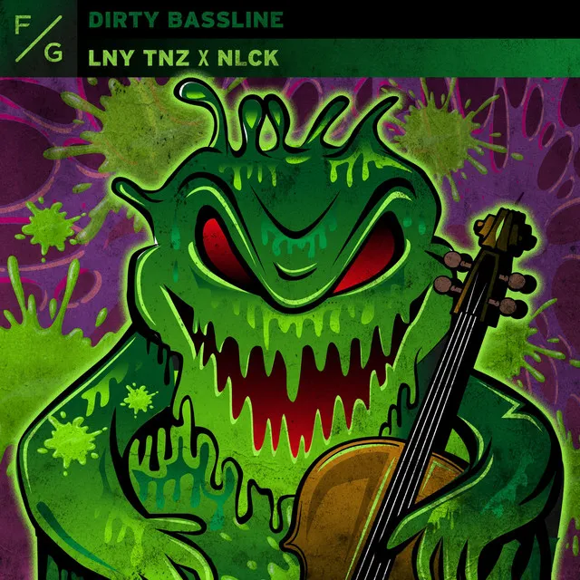 Dirty Bassline - Extended Mix by LNY TNZ, NLCK - Hardstyle cover art