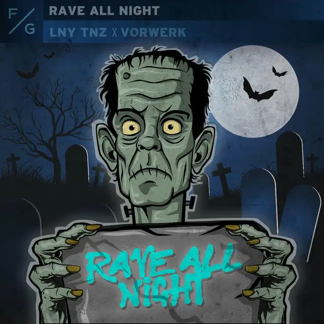 Rave All Night - Extended Mix by LNY TNZ, Vorwerk - Hardstyle cover art