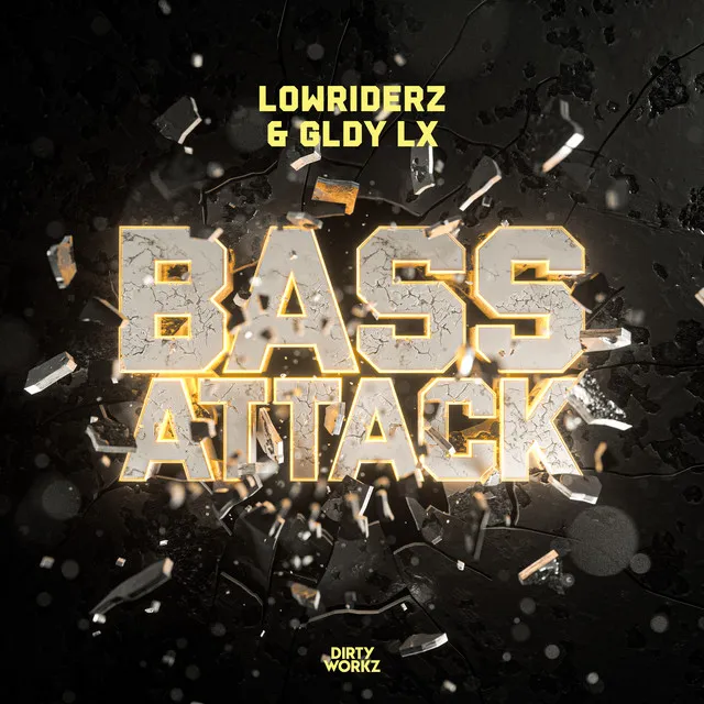 Bass Attack by Lowriderz, GLDY LX - Hardstyle cover art