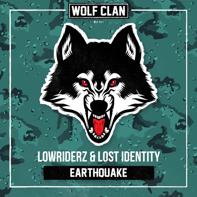 Earthquake by Lowriderz, Lost Identity - Hardstyle cover art