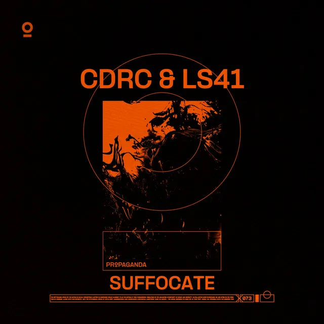 Suffocate by LS41, CDRC - Hard Techno cover art