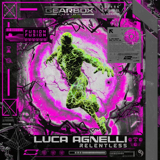 Relentless by Luca Agnelli - Hard Techno cover art