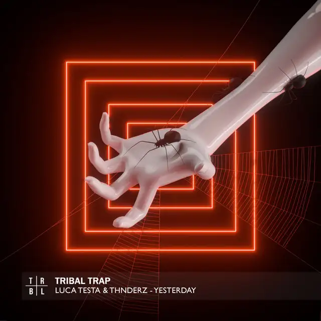 Yesterday by Luca Testa, THNDERZ - Hardstyle cover art