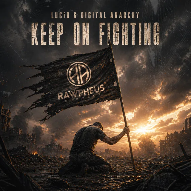 Keep on Fighting by LUCiD, Digital Anarchy - Hardstyle cover art