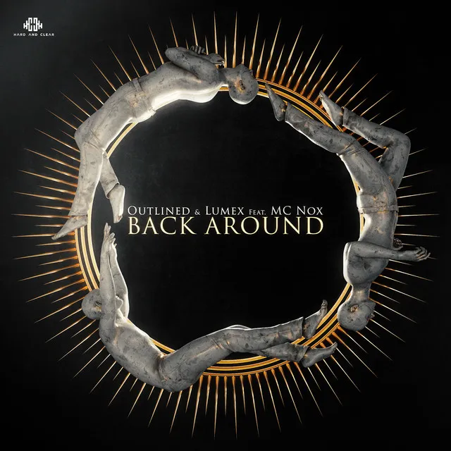 Back Around by Lumex, Outlined, MC Nox - Hardstyle cover art