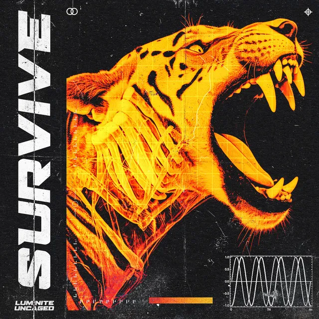Survive by Luminite, Uncaged - Rawstyle cover art