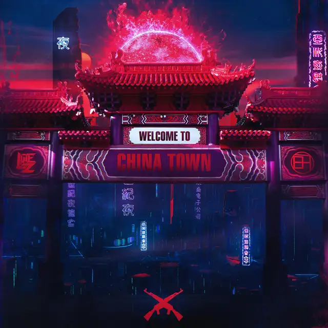 Welcome To China Town by Lutez, Daryl Di-Kar - Hardstyle cover art