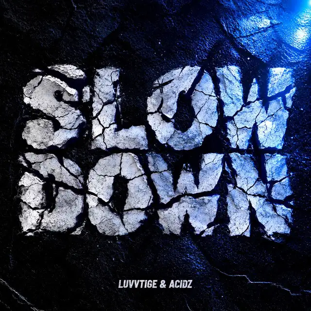 SLOW DOWN by luvvtige, Acidz - Deutscher Krach cover art