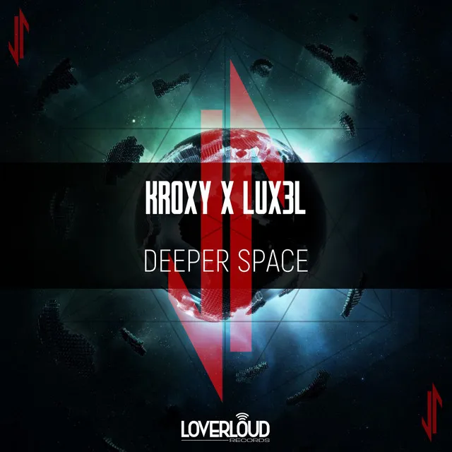 Deeper Space by LUX3L, Kroxy - Hardstyle cover art