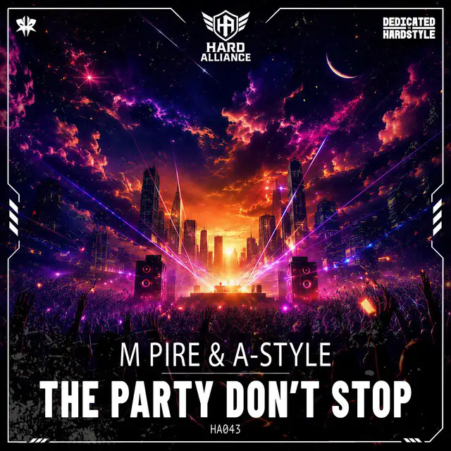 The Party Don't Stop by M pire, A-STYLE - Hardstyle cover art