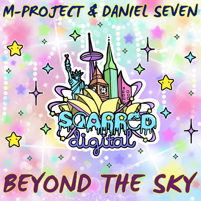 Beyond The Sky by M-Project, Daniel Seven - Happy Hardcore cover art