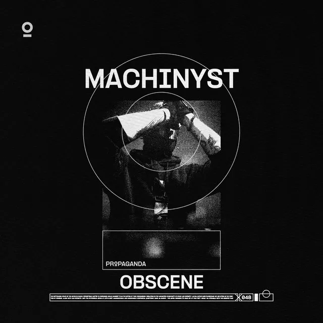 OBSCENE by MACHINYST - Hard Techno cover art