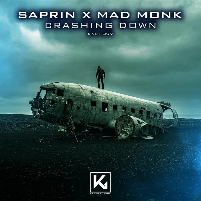 Crashing Down by Mad Monk, Saprin - Hardstyle cover art