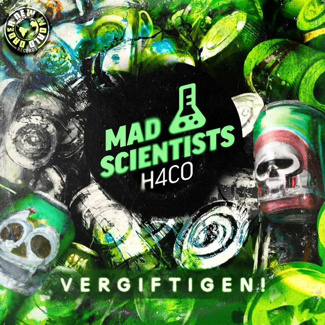 Vergiftigen by Mad Scientists - Hardcore cover art