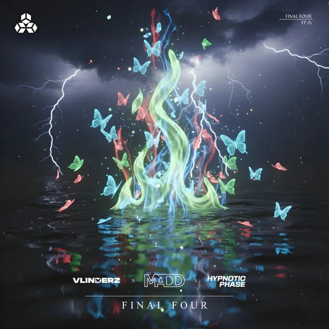 FINAL FOUR by MADD, VLINDERZ, Hypnotic Phase, Genetik - Hardstyle cover art