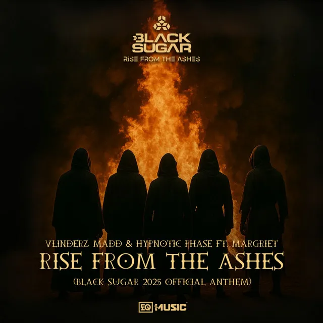 Rise From The Ashes - BLACK SUGAR 2025 Official Anthem by MADD, VLINDERZ, Hypnotic Phase, Margriet - Hardstyle cover art