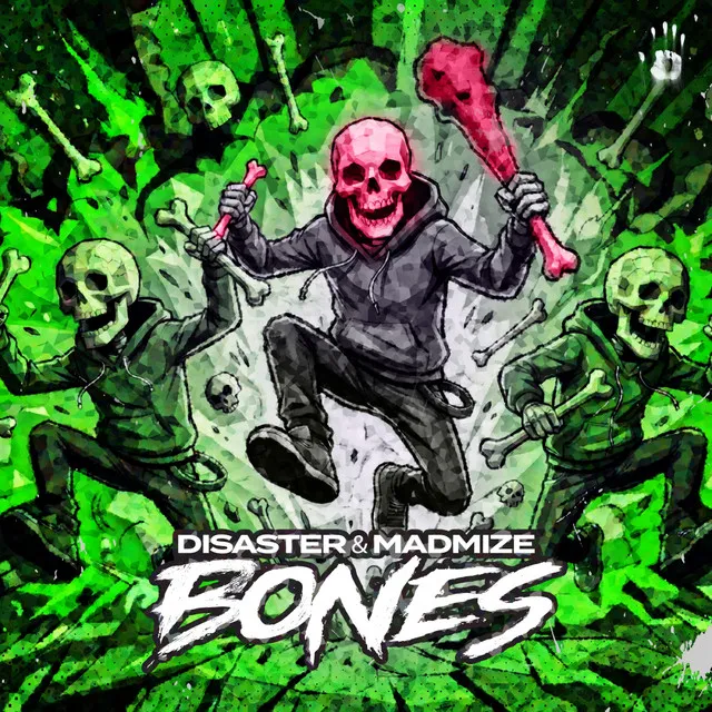 Bones by Madmize, Disaster - Rawstyle cover art