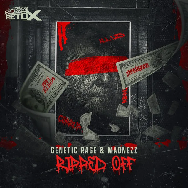 Ripped Off by Madnezz, Darkside Retox, Genetic Rage - Uptempo cover art