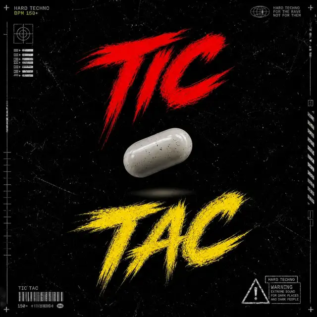 TIC TAC by MAE. - Hard Techno cover art
