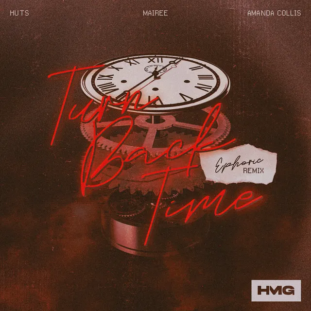 Turn Back Time - Ephoric Remix by Mairee, HUTS, Ephoric, Amanda Collis - Hardstyle cover art