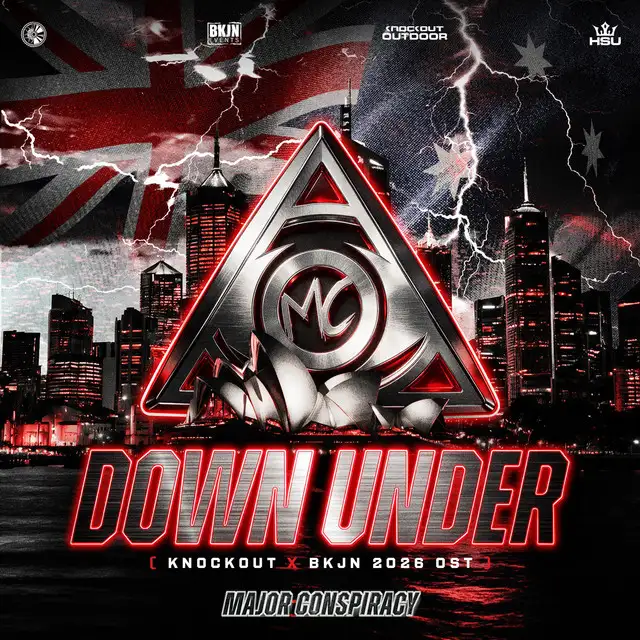 Down Under - KNOCKOUT X BKJN 2026 OST by Major Conspiracy - Uptempo cover art