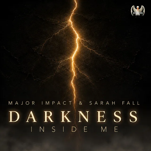Darkness Inside Me - Radio Edit by Major Impact, Sarah Fall - Rawphoric Hardstyle cover art