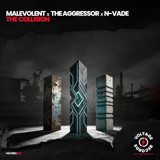 The Collision by Malevolent, N-VADE, The Aggressor - Hardstyle cover art