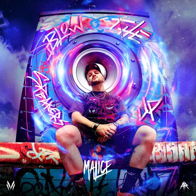 BLOW THE SPEAKERS UP by Malice - Rawstyle cover art