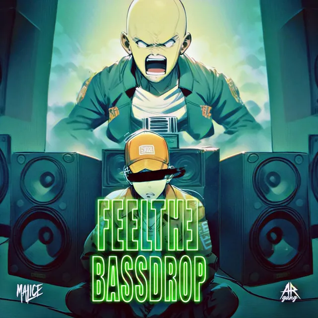 FEEL THE BASS DROP by Malice - Rawstyle cover art