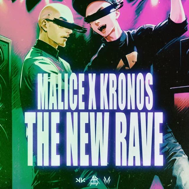 THE NEW RAVE by Malice, Kronos - Rawstyle cover art