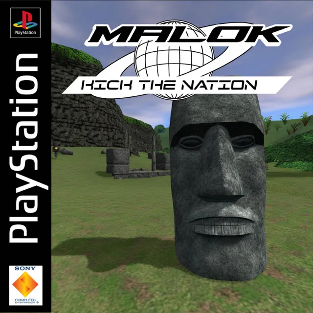 KICK THE NATION by Malok - Hardstyle cover art
