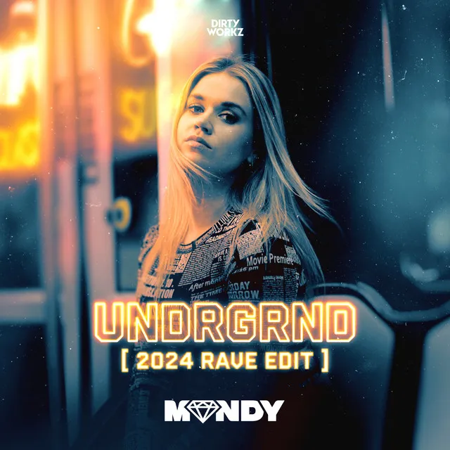 UNDRGRND - 2024 Rave Edit by MANDY - Euphoric Hardstyle cover art