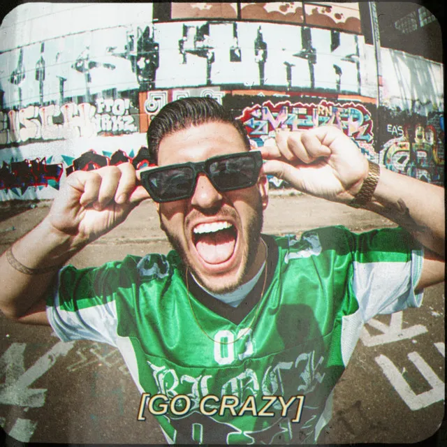 GO CRAZY by Manji - Hard Techno cover art
