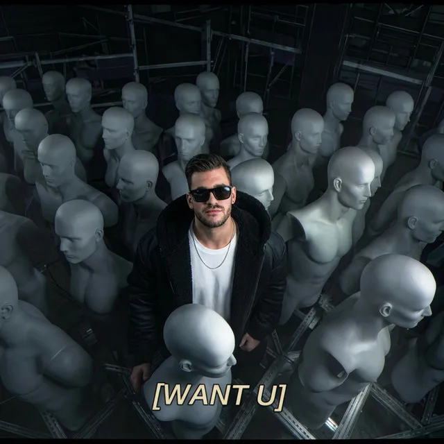 WANT U by Manji - Hard Techno cover art