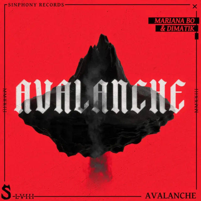 Avalanche by Mariana BO, Dimatik - Hardstyle cover art