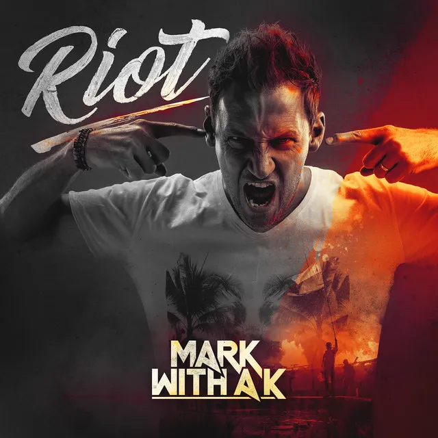 Riot - Radio Version by Mark With a K - Hardcore cover art