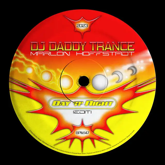 Day 'N' Night by Marlon Hoffstadt, DJ Daddy Trance - Hard Techno cover art