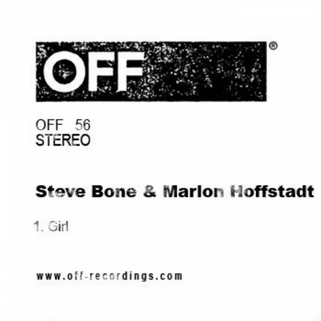 Girl - Original Mix by Marlon Hoffstadt, Steve Bone - Hard Techno cover art