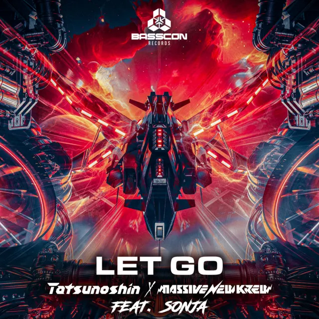 Let Go (feat. SONJA) by Massive New Krew, Tatsunoshin, SONJA - Happy Hardcore cover art