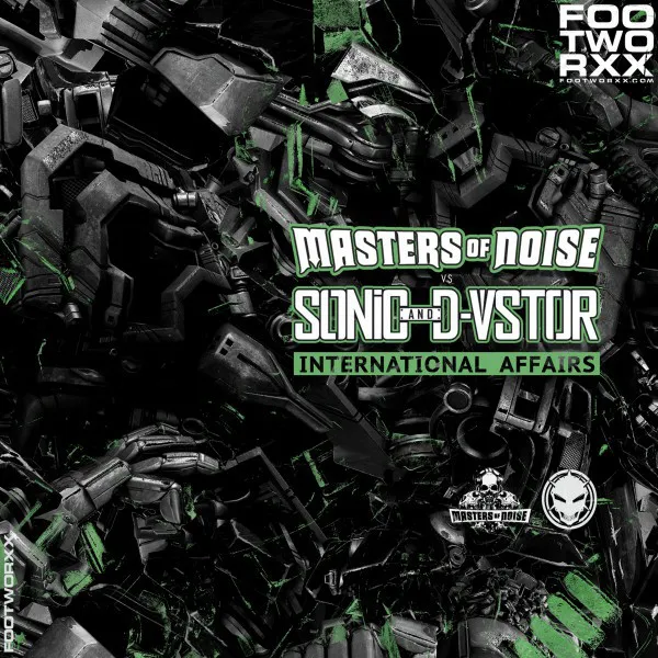 Exorcism by Masters of Noise, D-Vstor, The Sonic - Hardstyle cover art