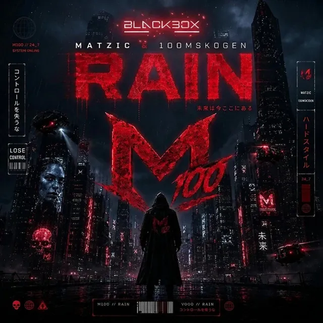 RAIN by Matzic, 100mskogen - Hardstyle cover art