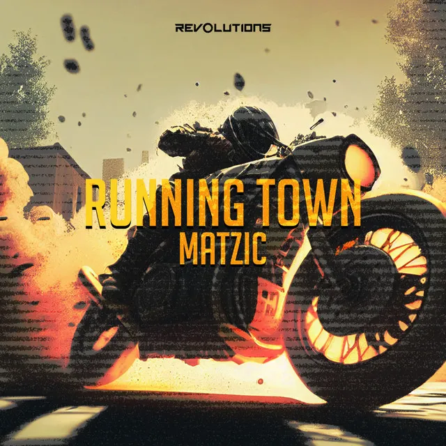 Running Town by Matzic - Hardstyle cover art